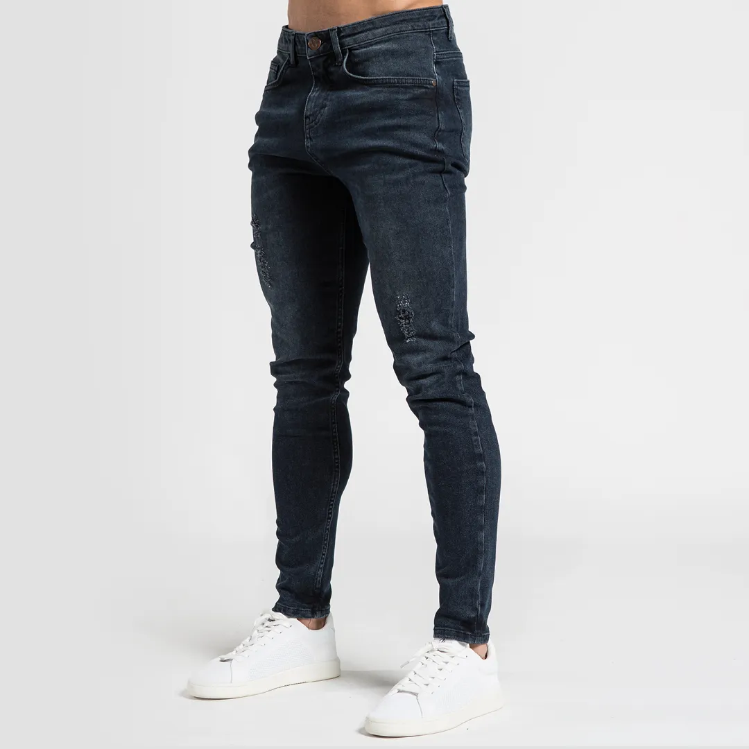 Aguero Relaxed Fit Jeans - Dark Blue