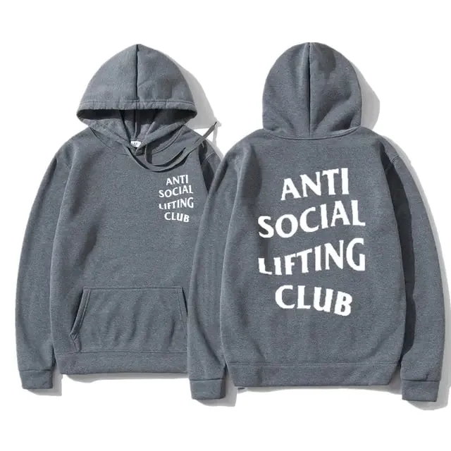 Anti Social Lifting Club Hoodies