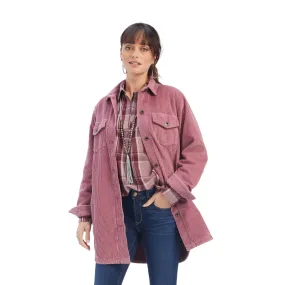 Ariat Women's On the Run Nostalgia Rose Shacket Shirt Jacket 10041662