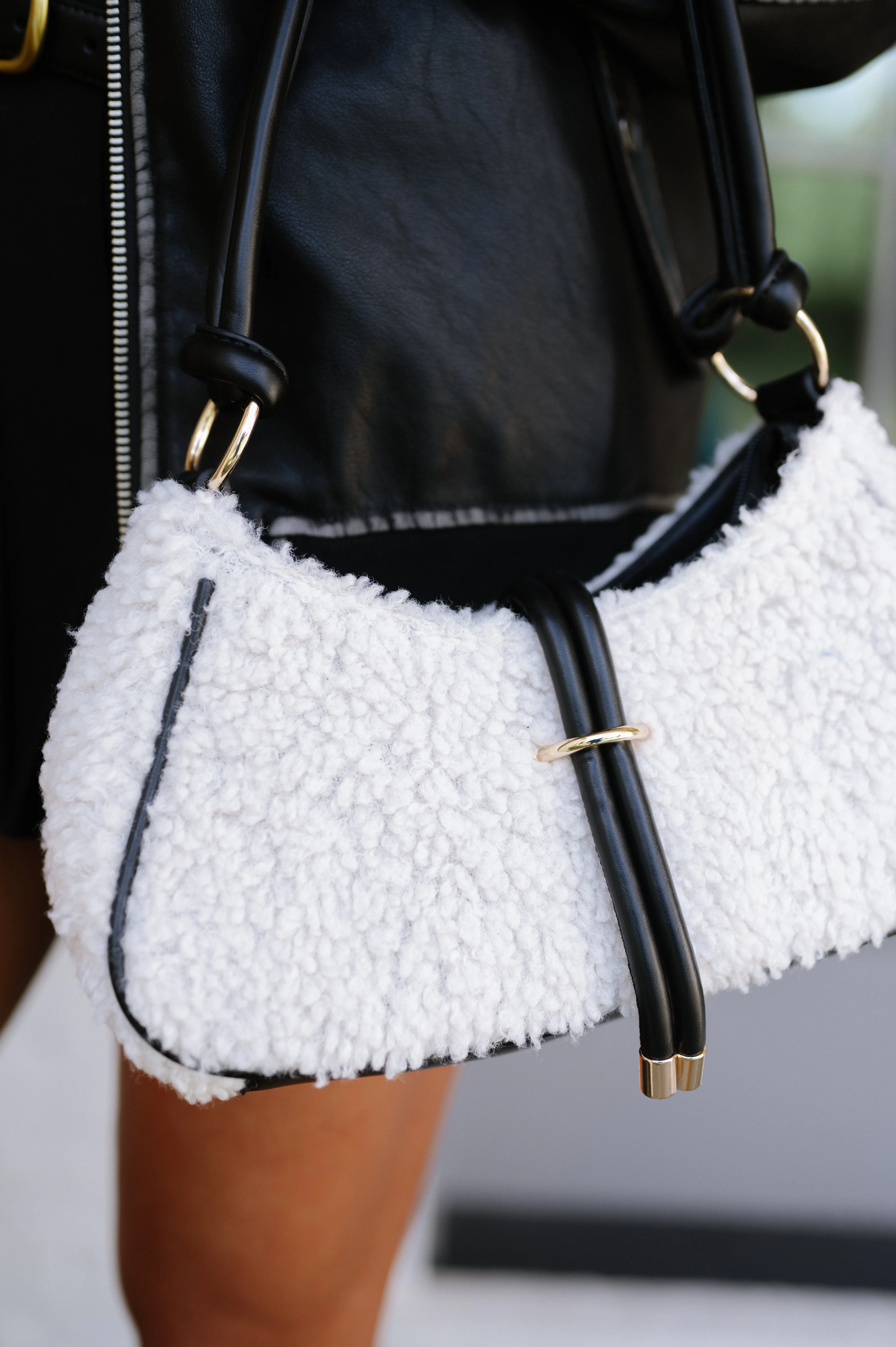 Audrey Shoulder Bag-White