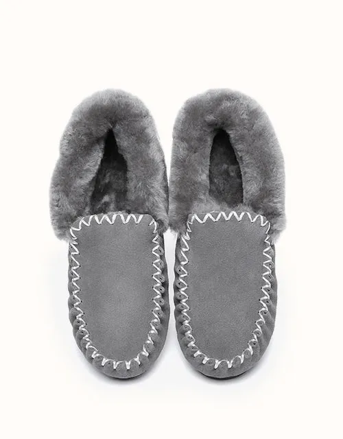 AUSTRALIAN SHEPHERD® Popo Moccasin Slipper