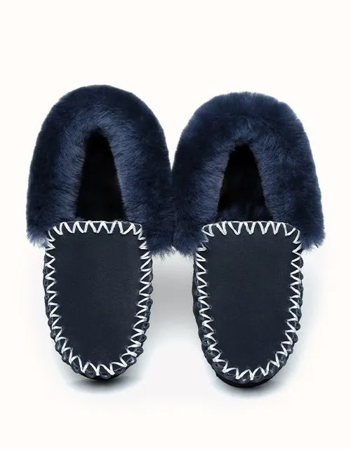 AUSTRALIAN SHEPHERD® Popo Moccasin Slipper