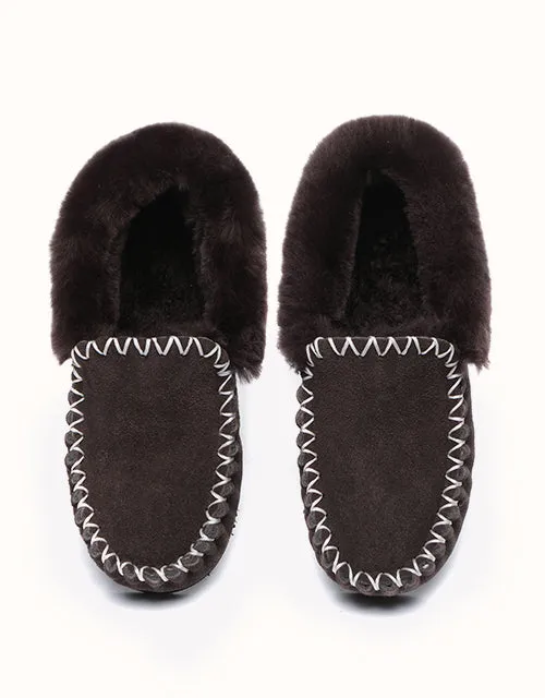 AUSTRALIAN SHEPHERD® Popo Moccasin Slipper