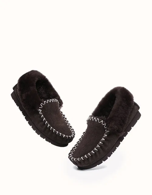 AUSTRALIAN SHEPHERD® Popo Moccasin Slipper