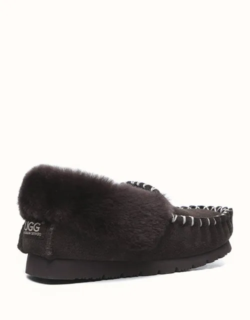 AUSTRALIAN SHEPHERD® Popo Moccasin Slipper