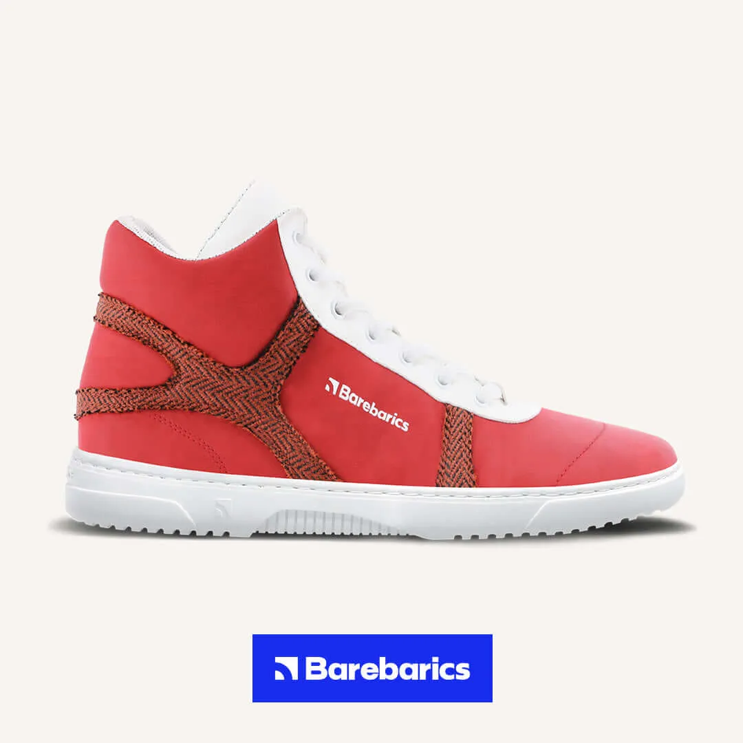 Barefoot Sneakers Barebarics - Hifly - Red & White