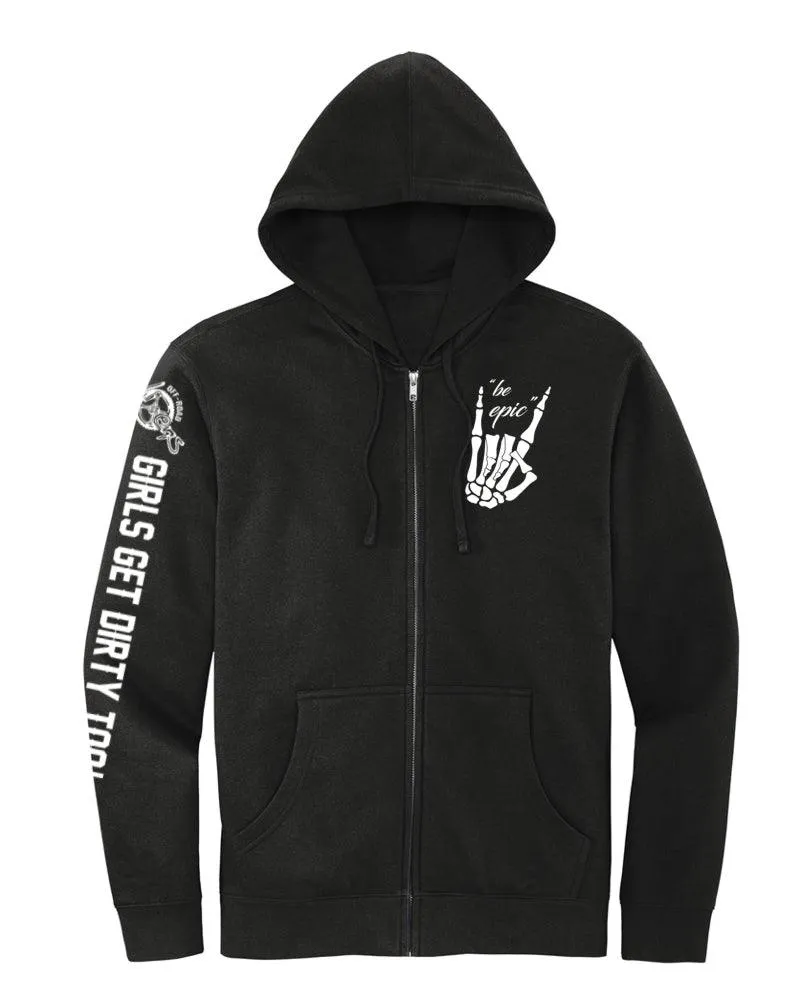 Be Epic Unisex Zip Up Hoodie