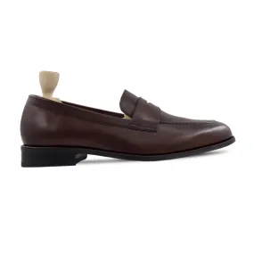 Beasly - Men's Dark Brown Calf Leather Loafer