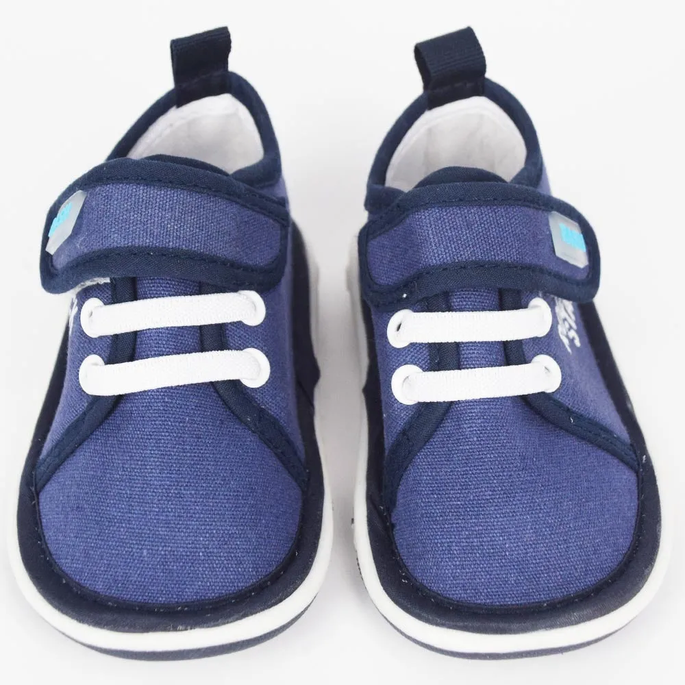 Blue Velcro Strap Casual Shoes With Chu Chu Music Sound