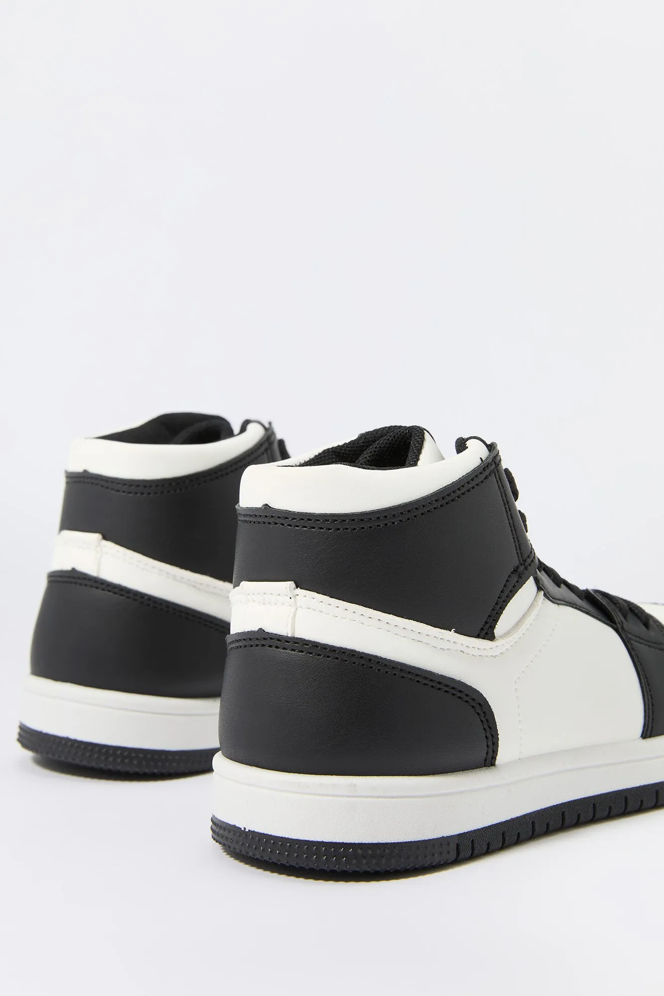 Boys Colourblock High Top Sneaker