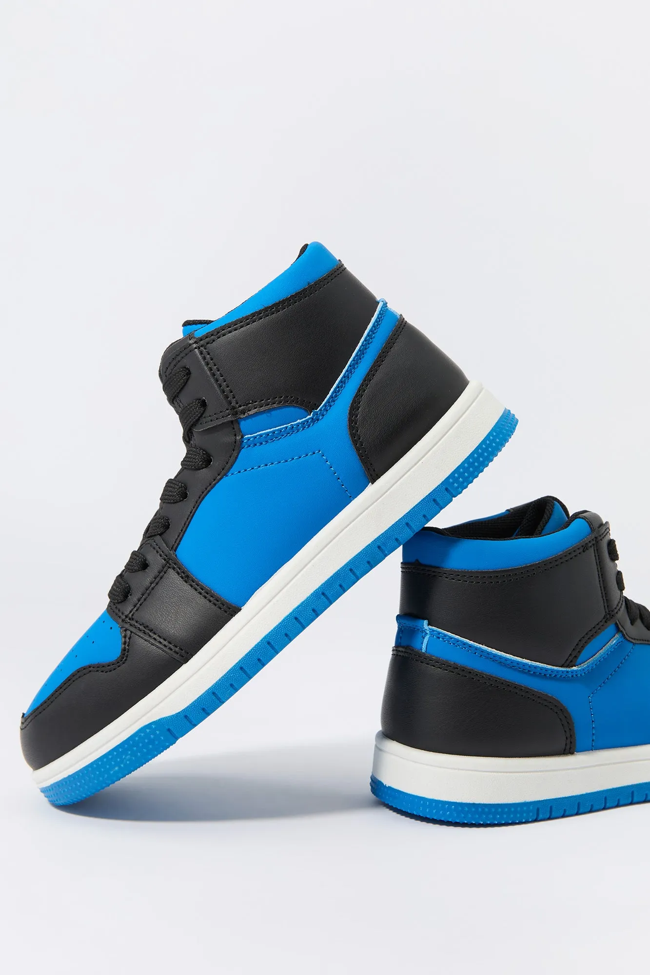 Boys Colourblock High Top Sneaker