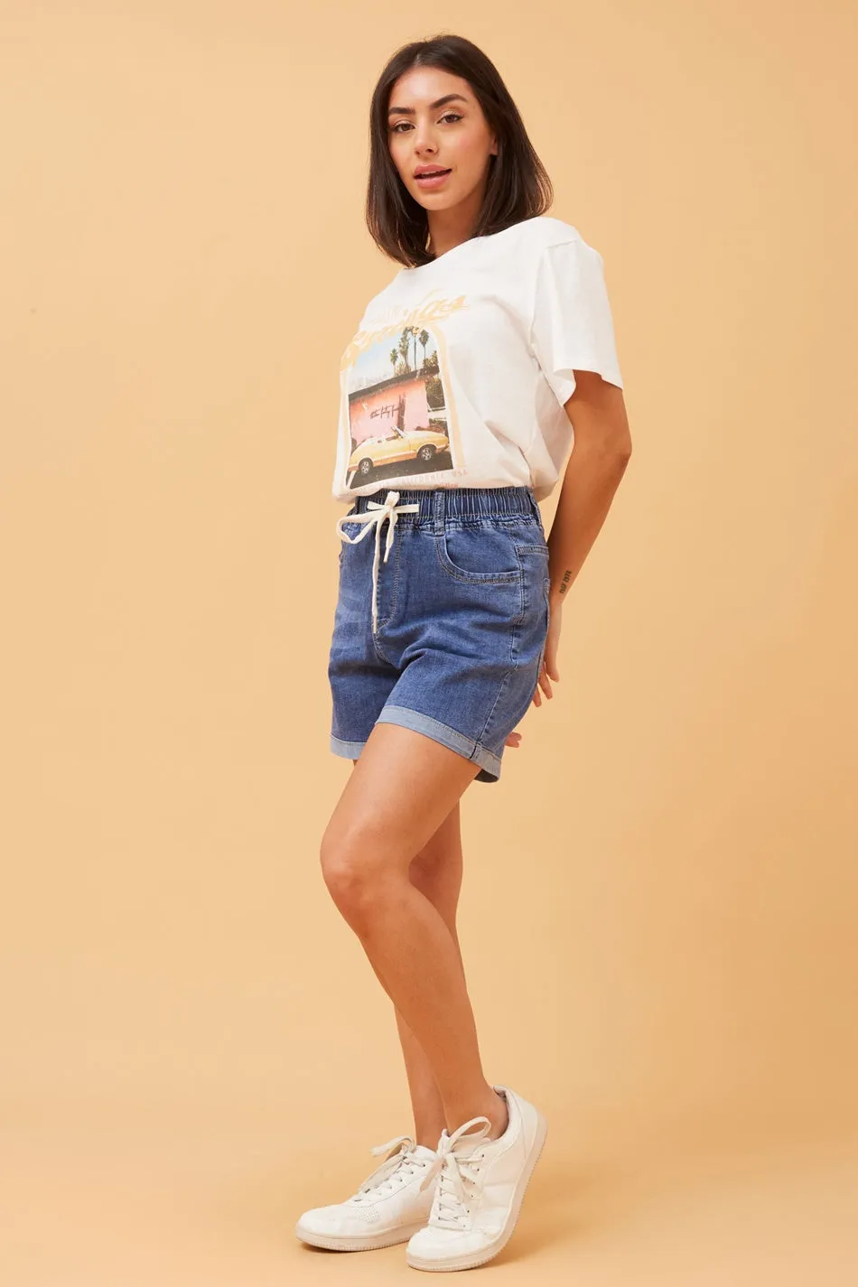 Jenna Denim Short