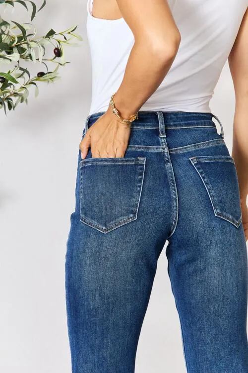 Layla Cropped Straight Jeans