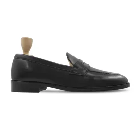 Poznan - Men's Black Calf Leather Loafer