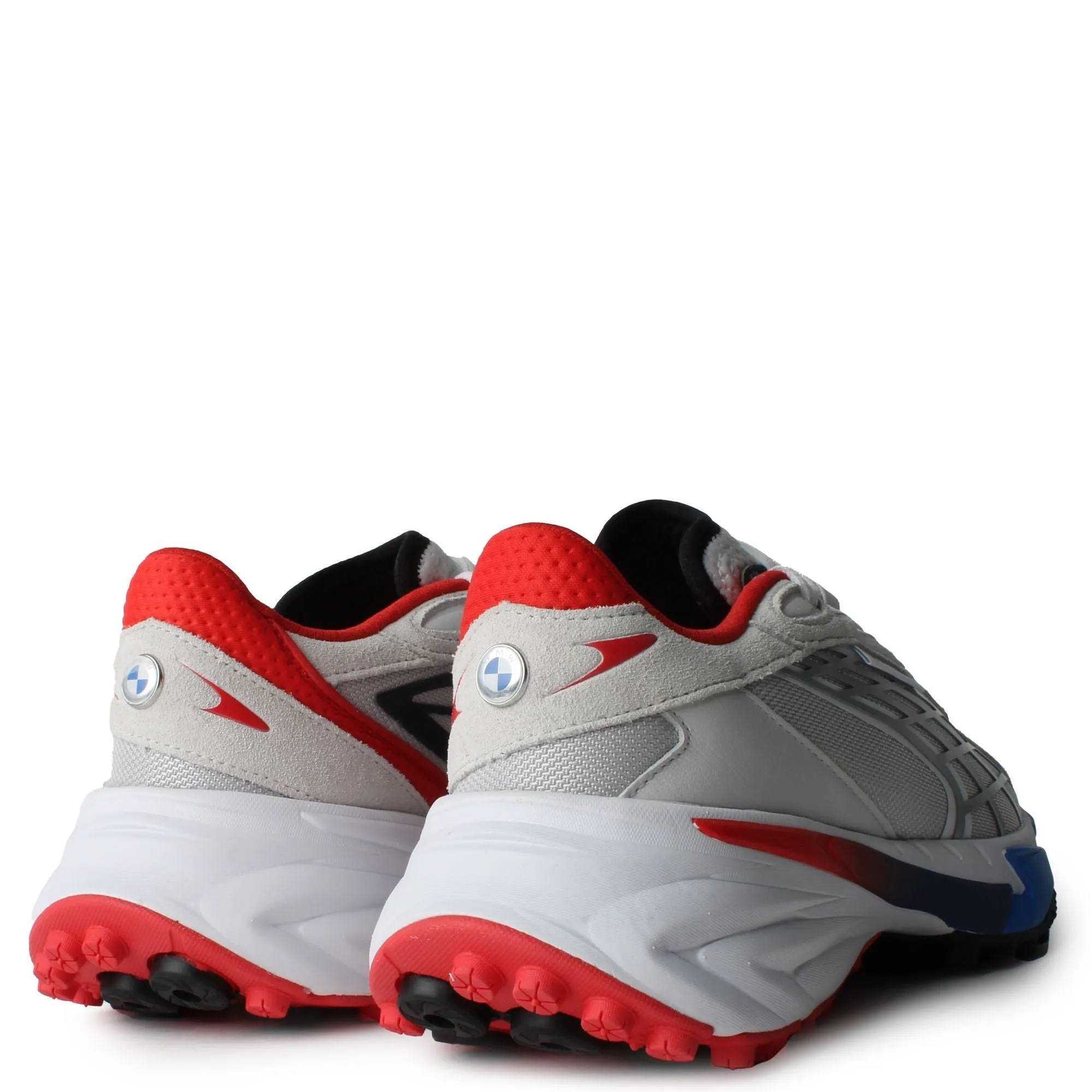 Puma Men's BMW M Spirex Shoes - White / Blue / Red / White