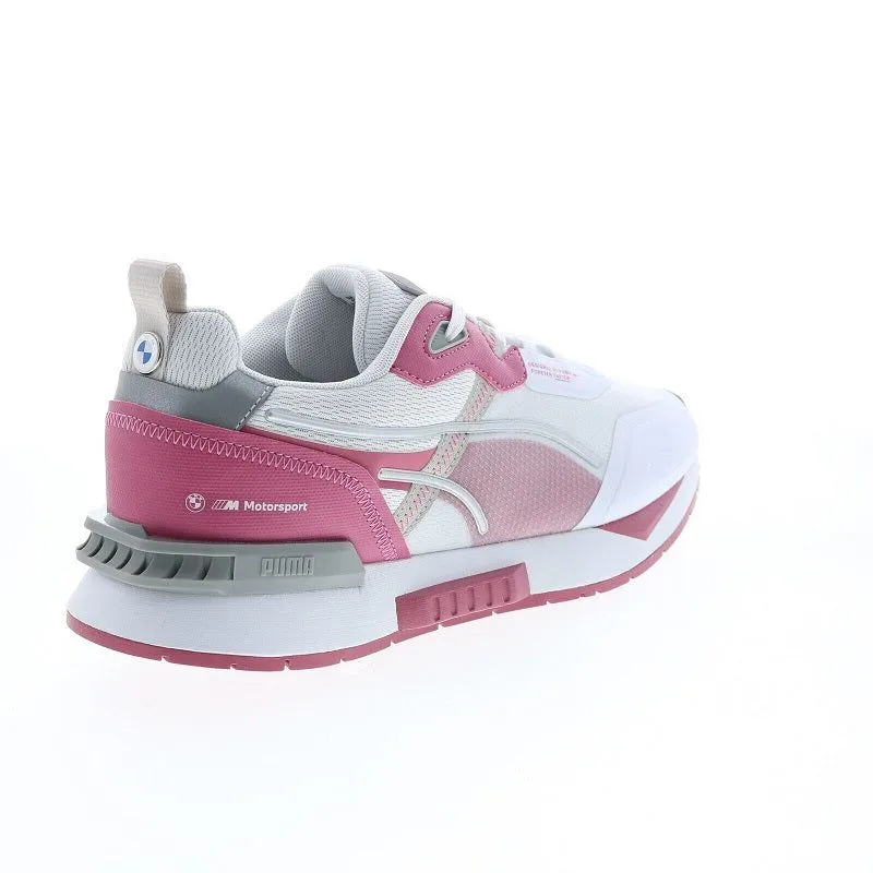 Puma Men's BMW Motorsport Mirage Tech Shoes - White / Dusty Orchid