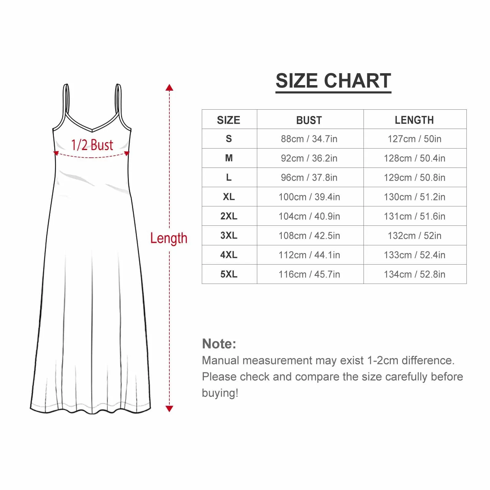 Spaghetti Strap Ankle-Length Dress Long dress Porcelain