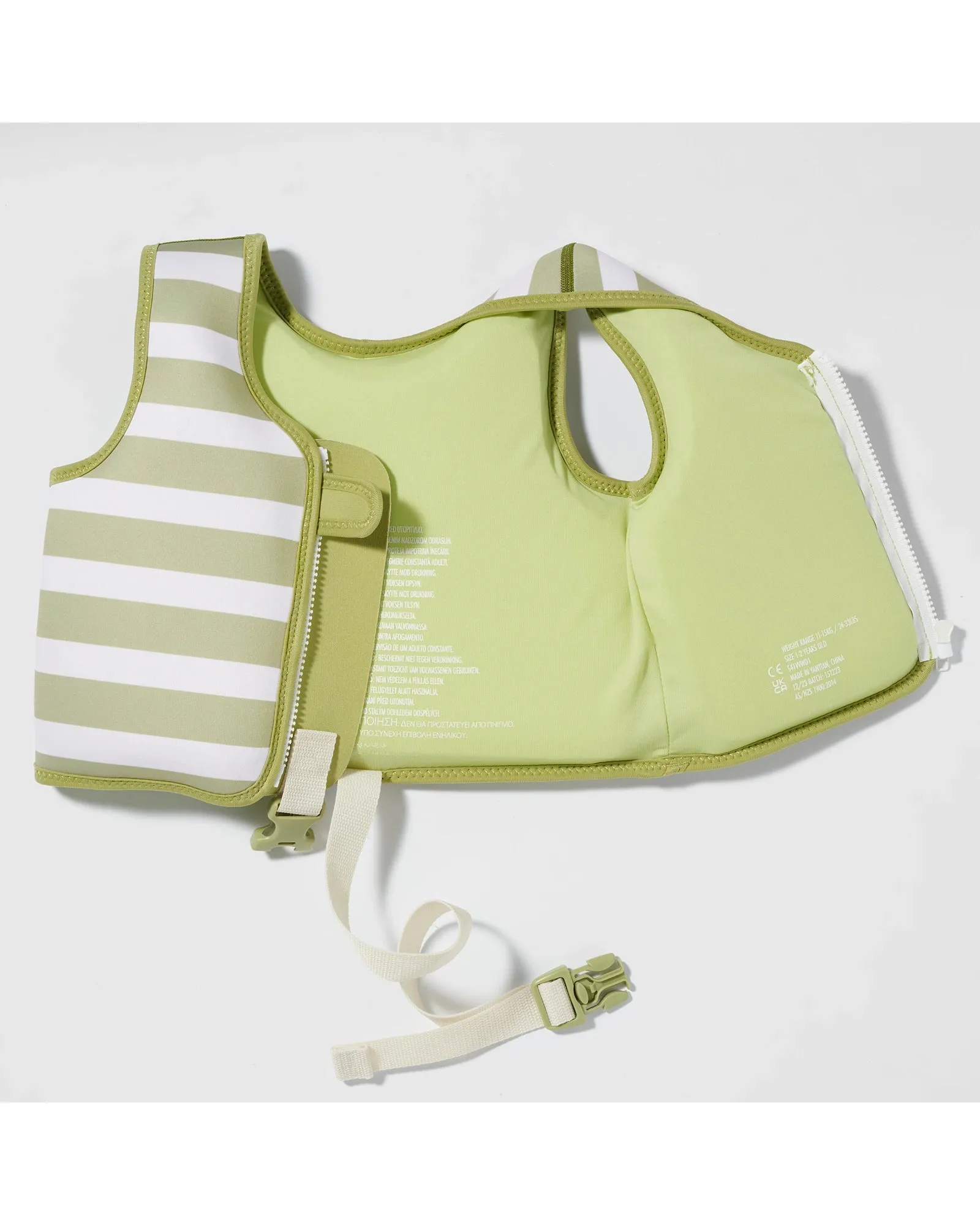 Sunnylife Kids Swim Vest Into the Wild Khaki