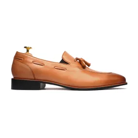 Tarnato - Men's Tan Calf Leather Loafer