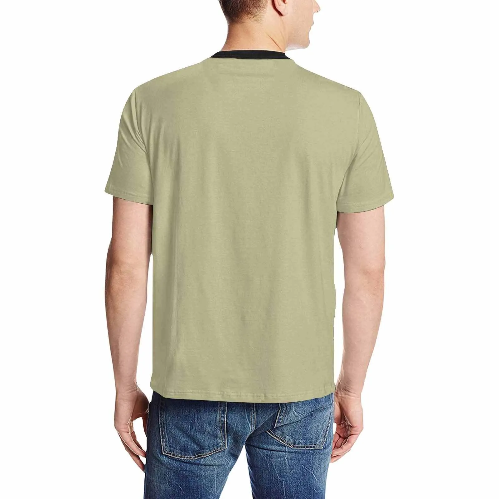 Uniquely You Mens T-Shirt /  Sage Green     - Short Sleeve Casual Shirt