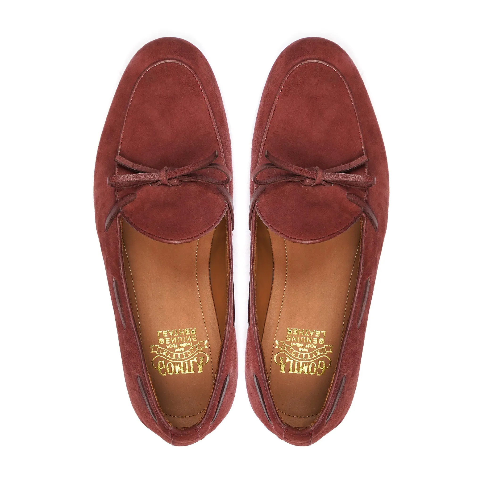 Valentia - Men's Oxblood Kid Suede Loafer