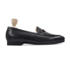 Wyatt - Men's Black Calf Leather Loafer