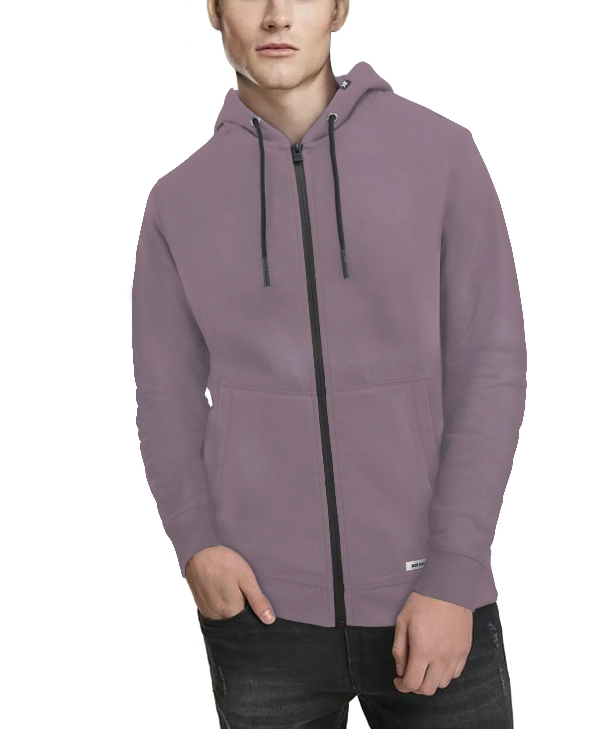 X RAY Fleece Active Classic Zip Up Hoodie